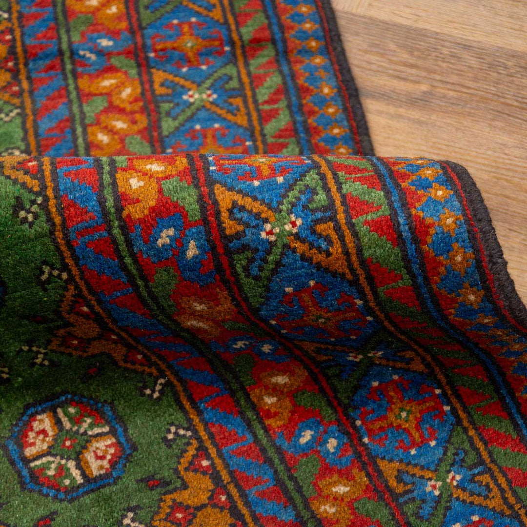 שטיח  אפגני בוכרה 00 ירוק 188*119  | Bokhara Rug