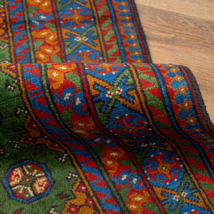 שטיח  אפגני בוכרה 00 ירוק 188*119  | Bokhara Rug