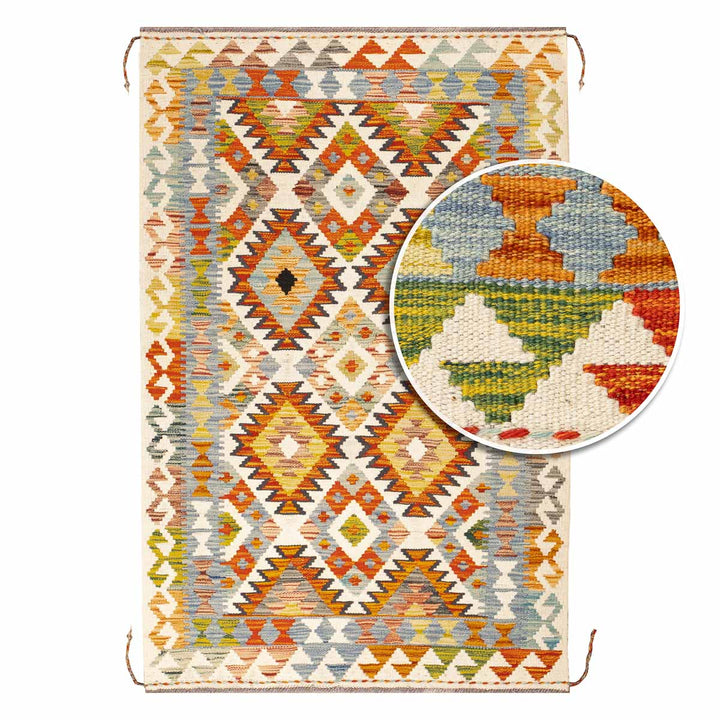 שטיח קילים אפגני 00 צבעוני 153*100