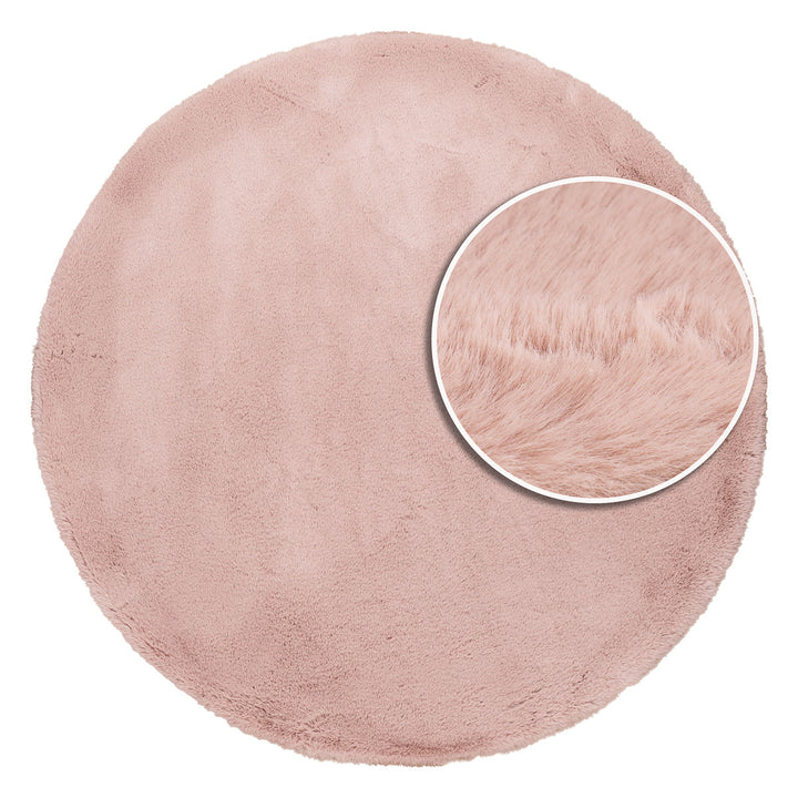 שטיח שאגי פרווה 01 ורוד פודרה | Shagy