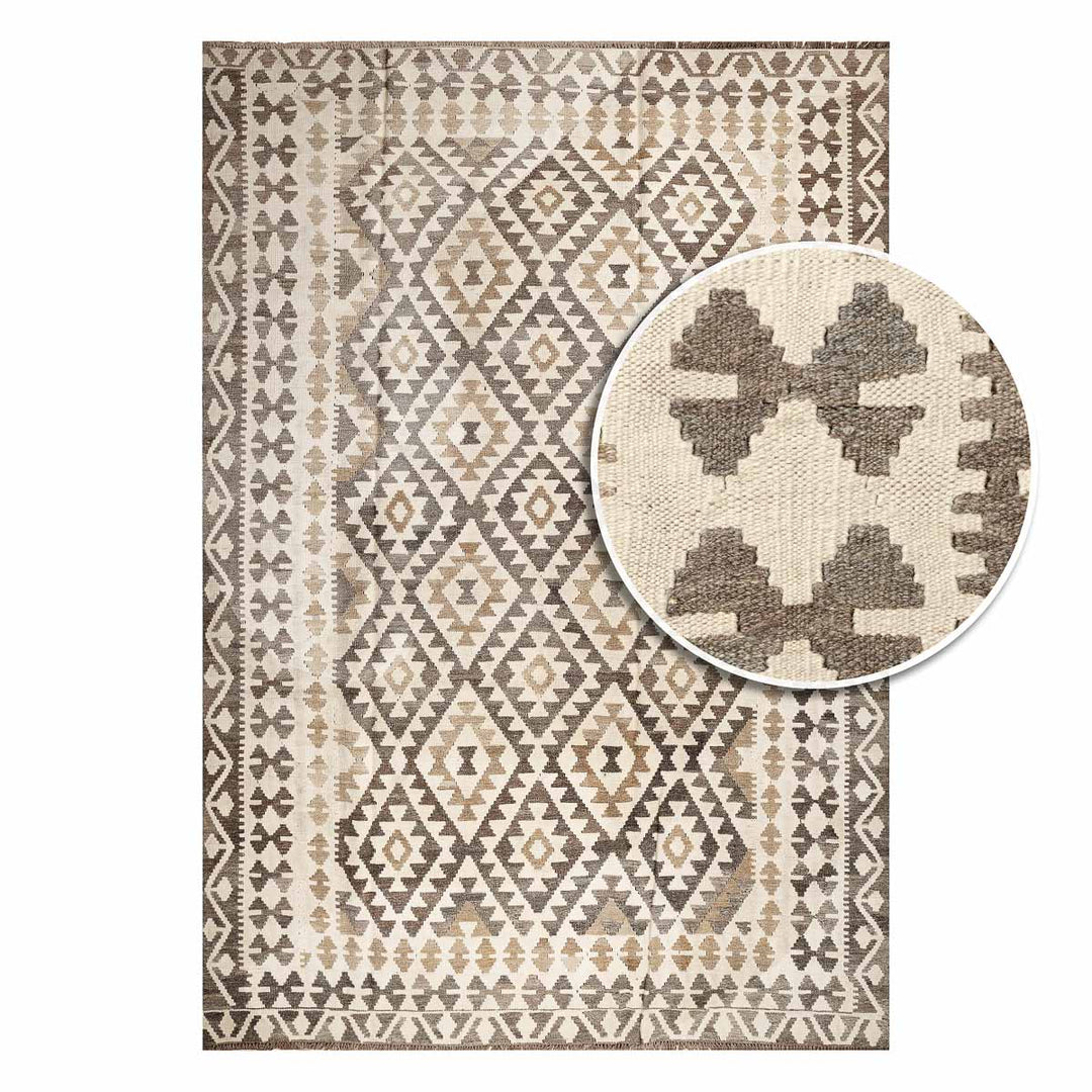 שטיח קילים ענתיק וואש 00 אפור 290*204