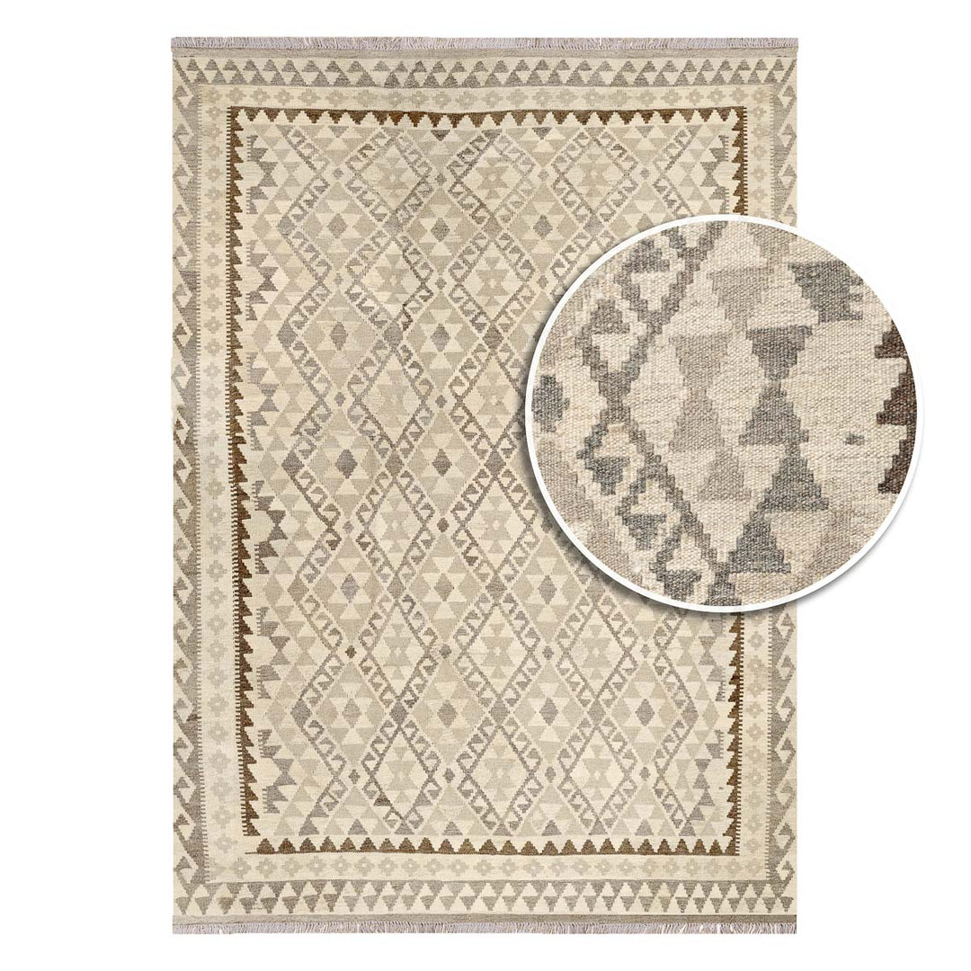 שטיח קילים ענתיק וואש 00 אפור 252*182