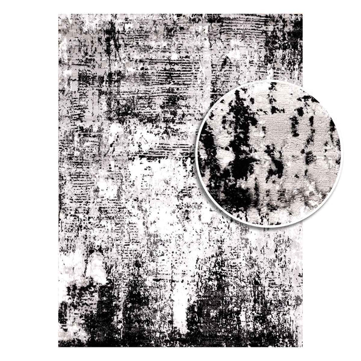 שטיח ג'אברי 06 שחור/אפור | JAVARI