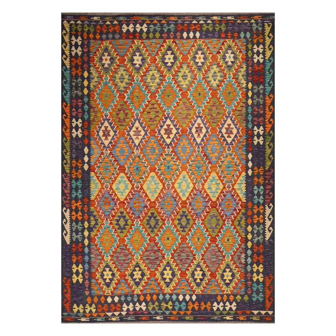 שטיח קילים אפגני 00 צבעוני 297*210