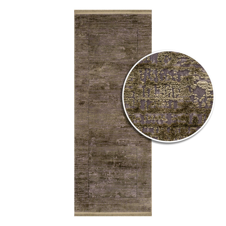 שטיח נול בוטיק 28 ירוק ראנר | Nool boutique