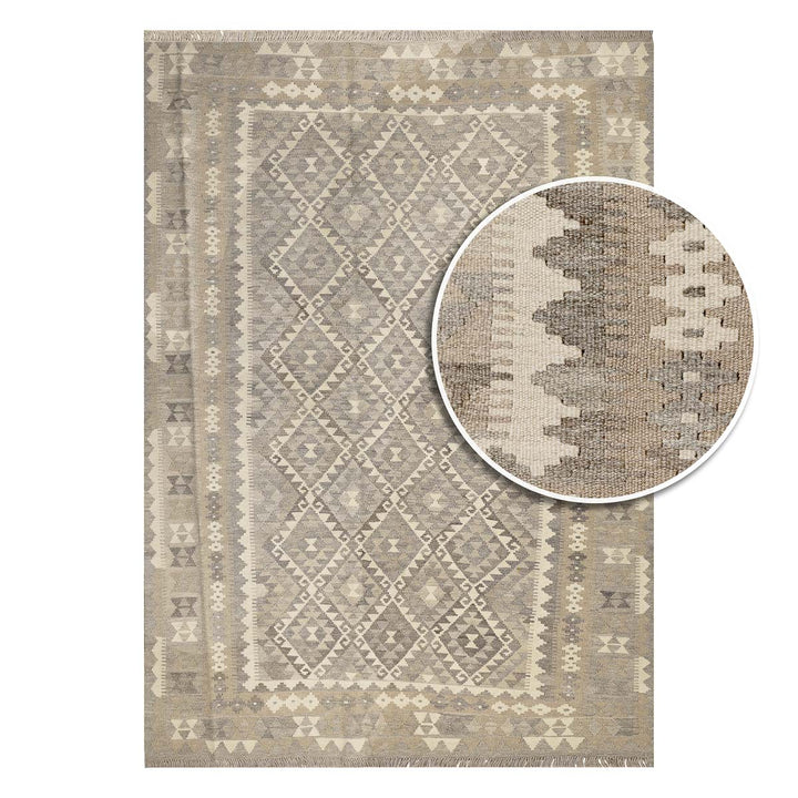 שטיח קילים ענתיק וואש 00 אפור 242*177