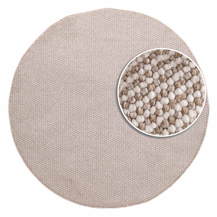 שטיח לופס 01 בז'\קרם | Loops