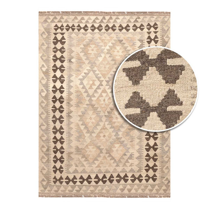 שטיח קילים ענתיק וואש 00 אפור 203*146