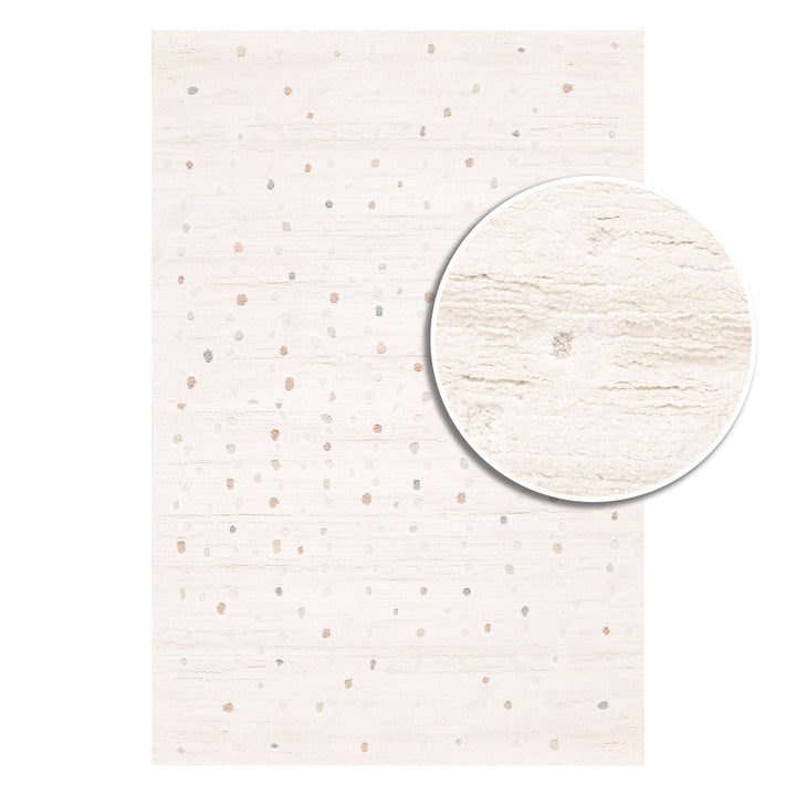 שטיח נקודות 01 קרם