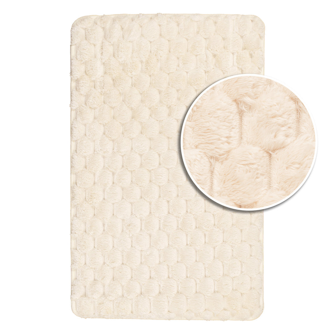 שטיח אמבטיה פורטו 01 קרם | Porto