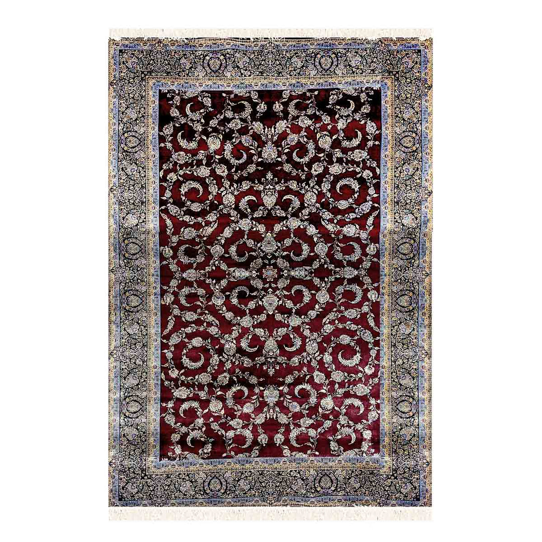 שטיח קום משי 05 אדום | QOM