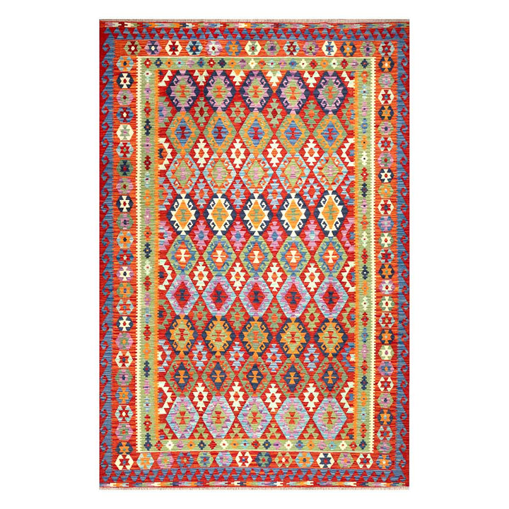 שטיח קילים אפגני 00 צבעוני 307*206