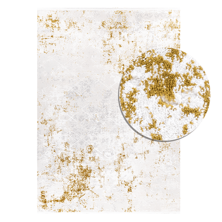 שטיח אטלס 02 קרם/חרדל | ATLAS