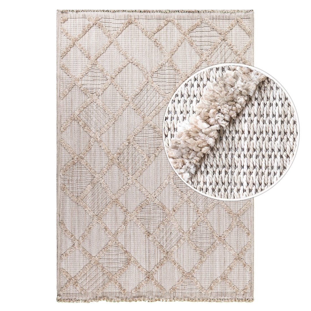 שטיח סקנדינבי 01 בז' | Scandinavian