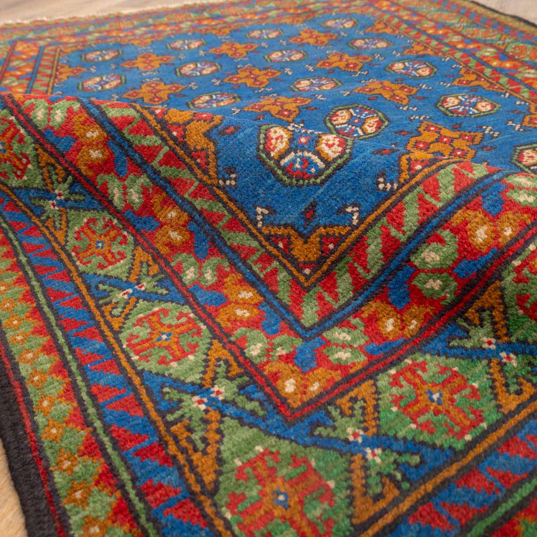 שטיח  אפגני בוכרה 00 כחול 179*126  | Bokhara Rug