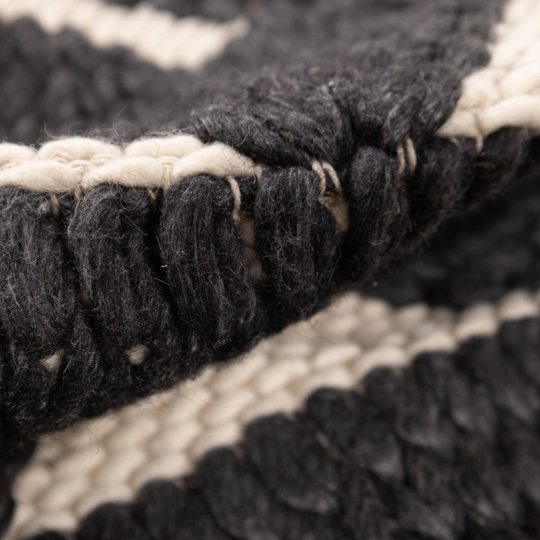 שטיח צמר 06 אפור\קרם | Zemer