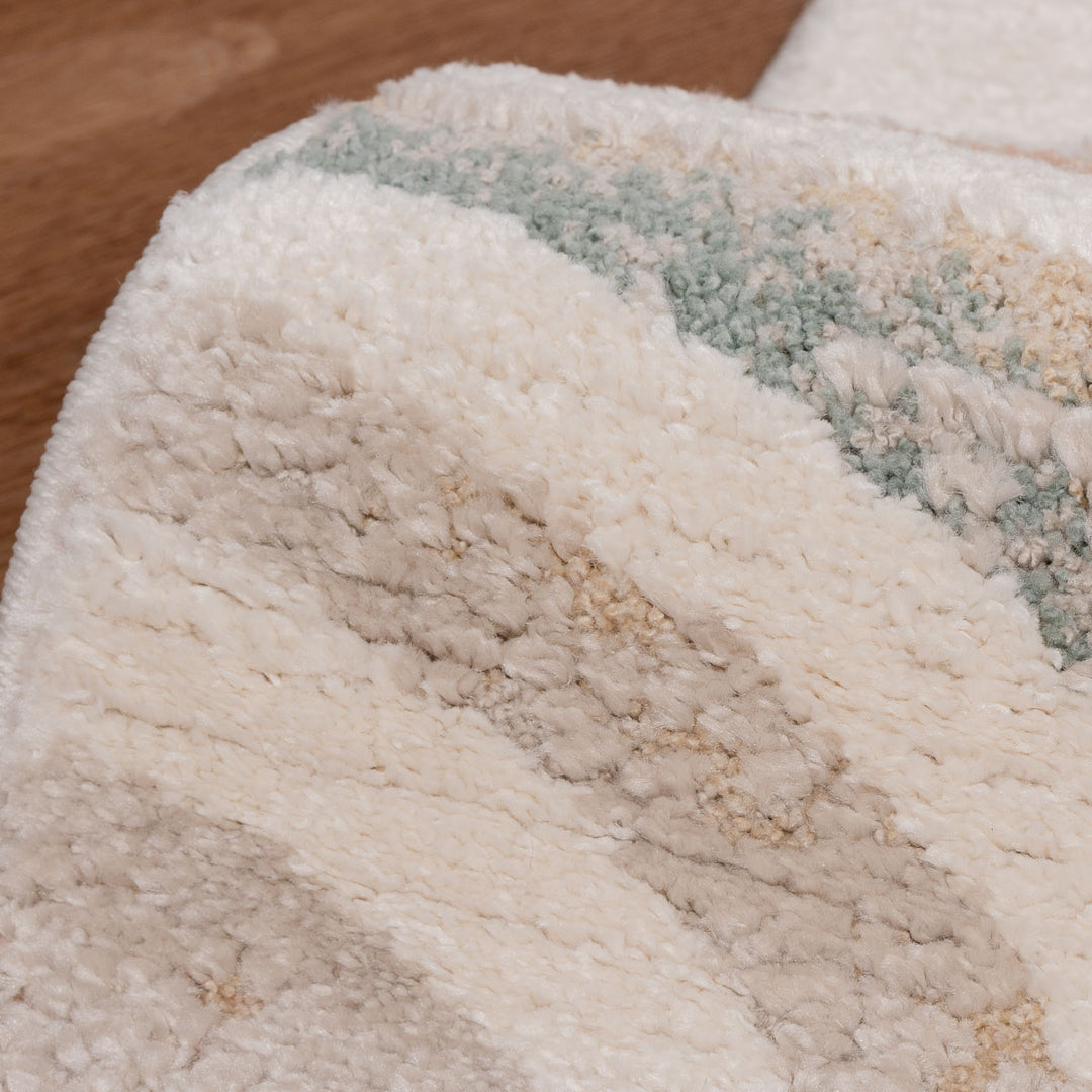 שטיח כדור פורח 01 קרם