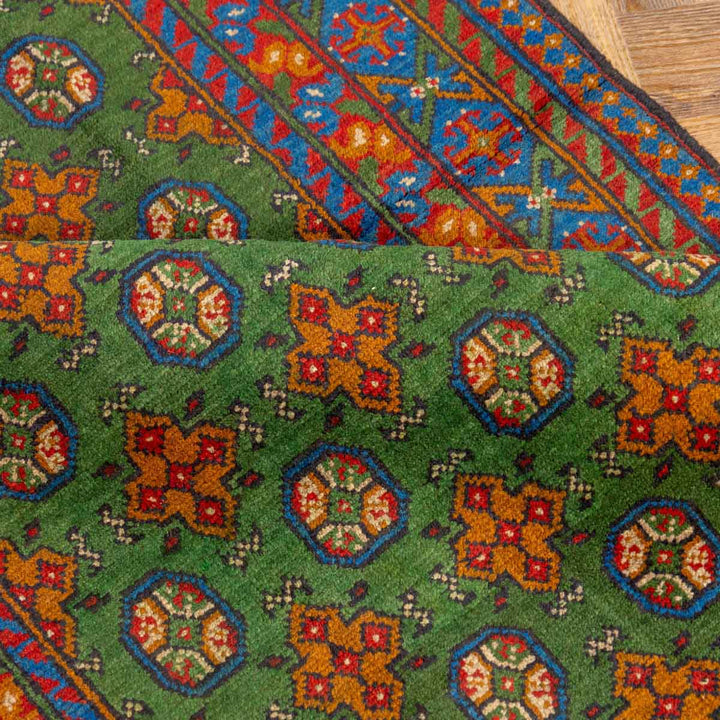 שטיח  אפגני בוכרה 00 ירוק 188*119  | Bokhara Rug