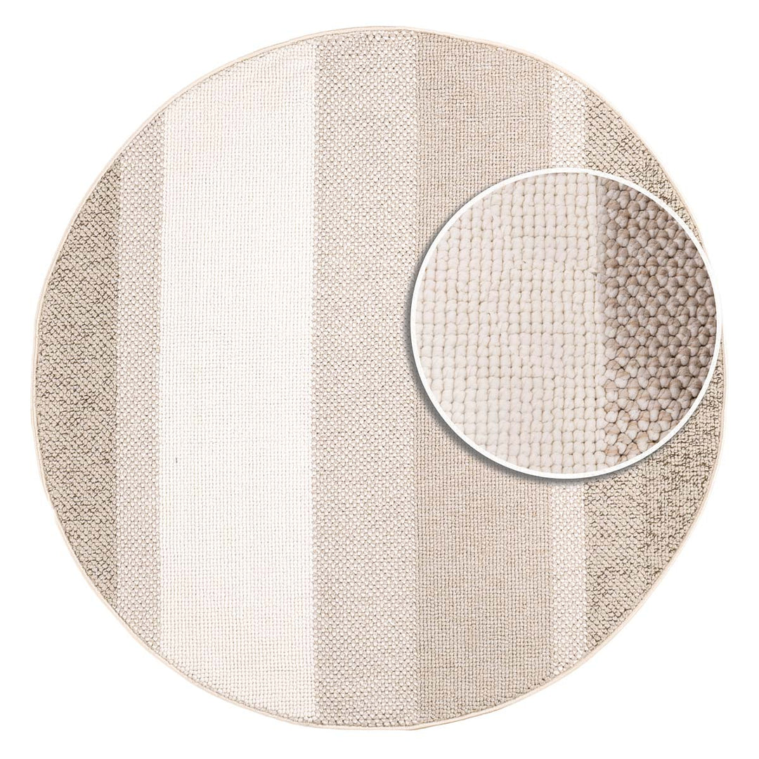 שטיח טלרה 24 בז' עגול| Talara