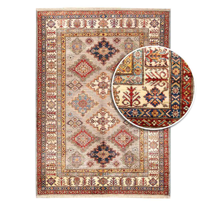 שטיח סופר קזאק 00 צבעוני 242*173| Super Kazak