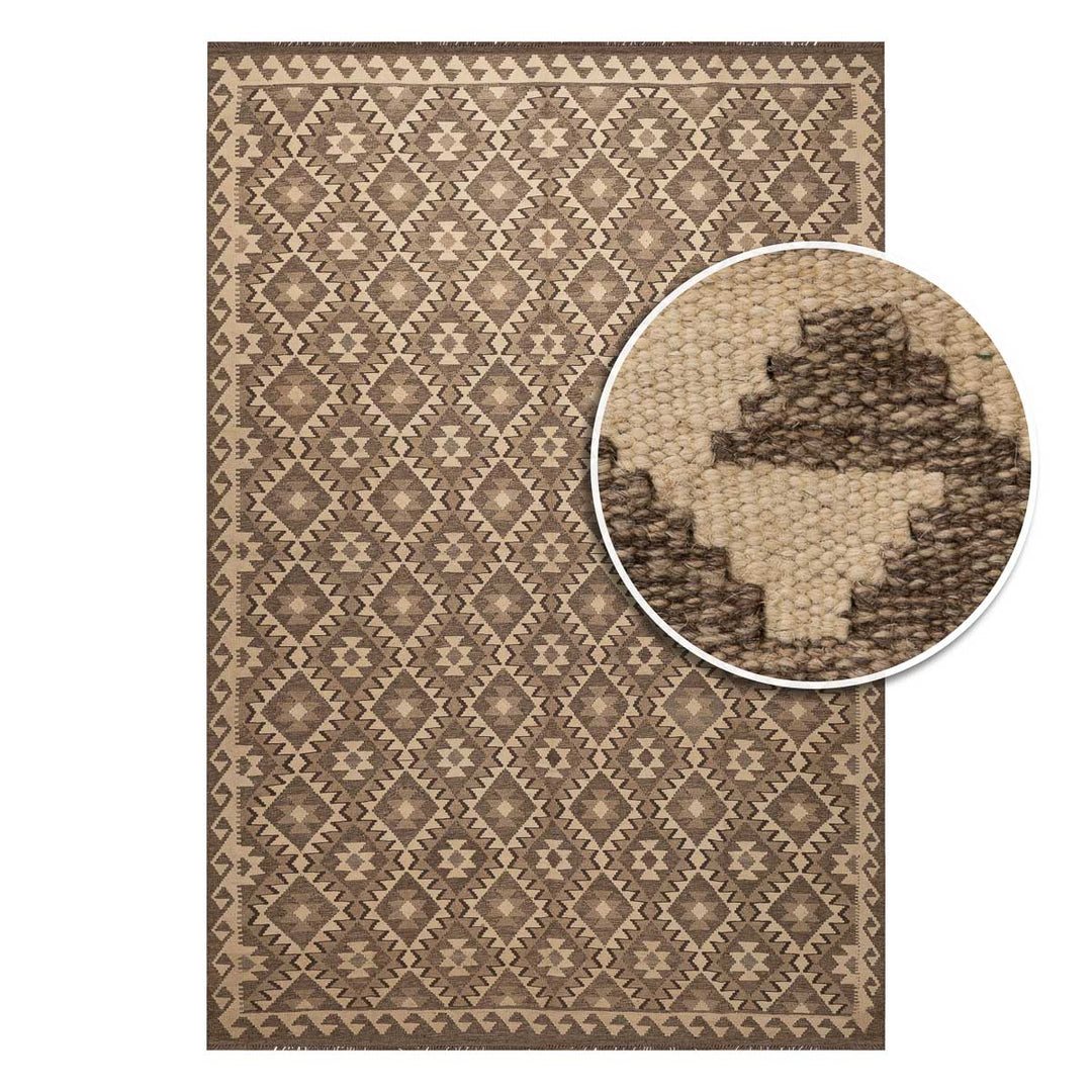 שטיח קילים ענתיק וואש 00 אפור 296*203