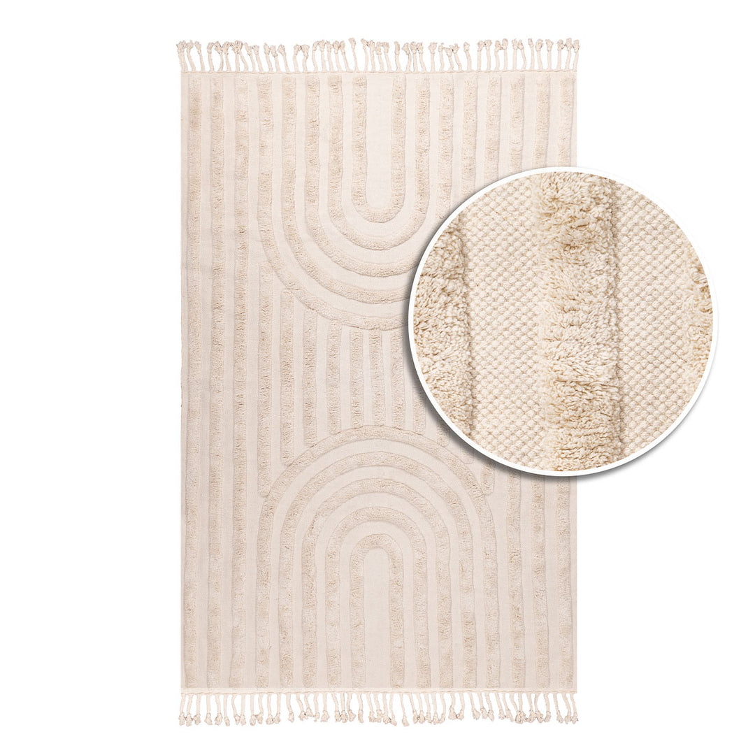 שטיח ג'וי 04 קרם | Joy