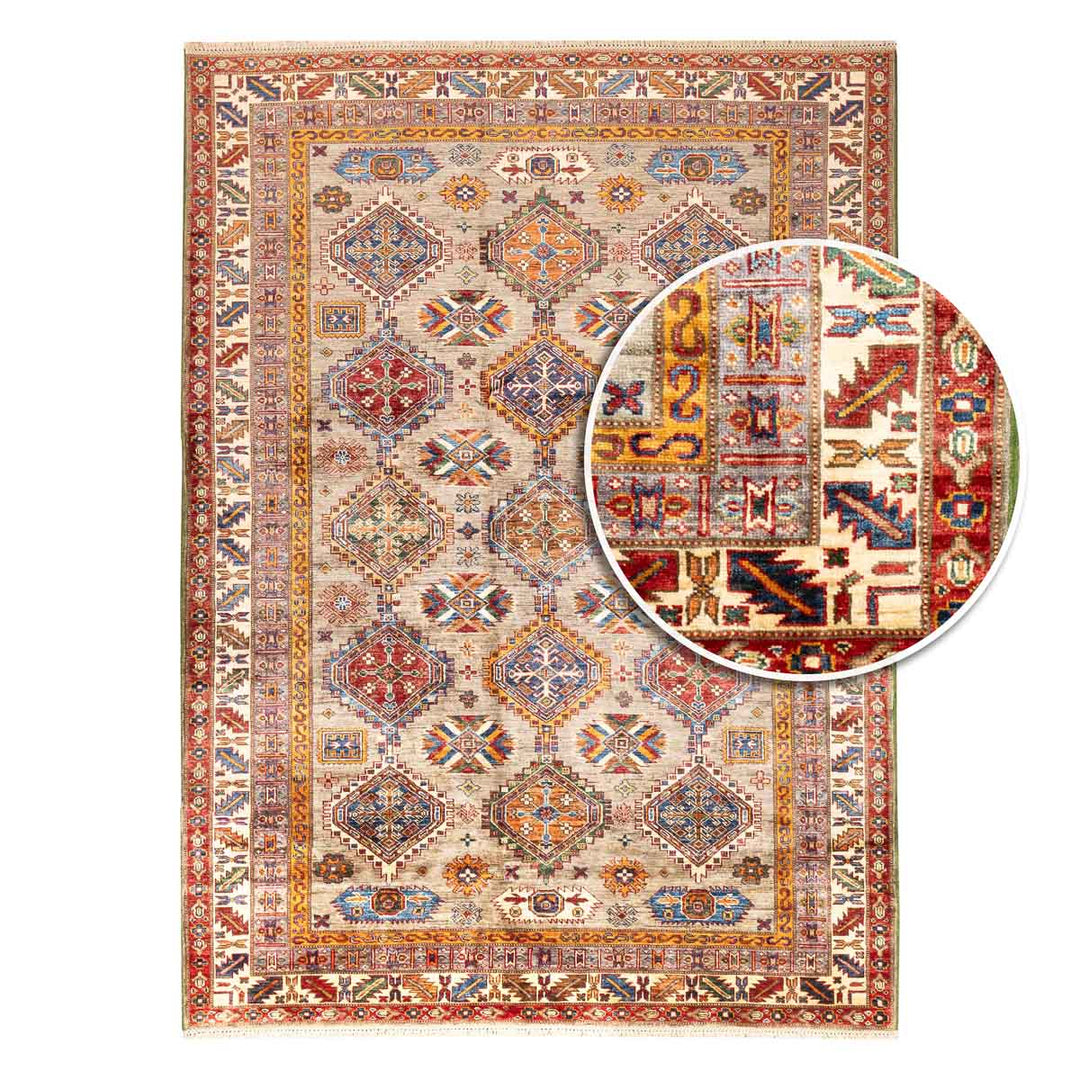 שטיח סופר קזאק 00 צבעוני 248*177 | Super Kazak