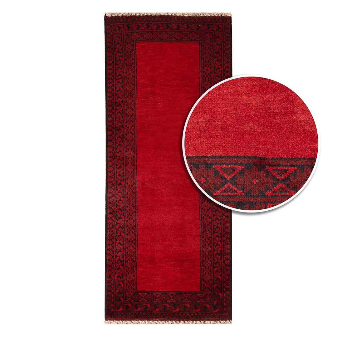 שטיח אפגני קפסדה 00 אדום 194*78