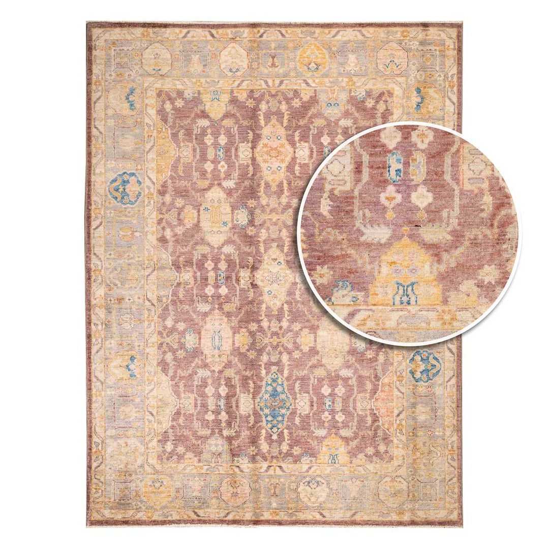 שטיח אושק 00 חום 235*174 | Oushak