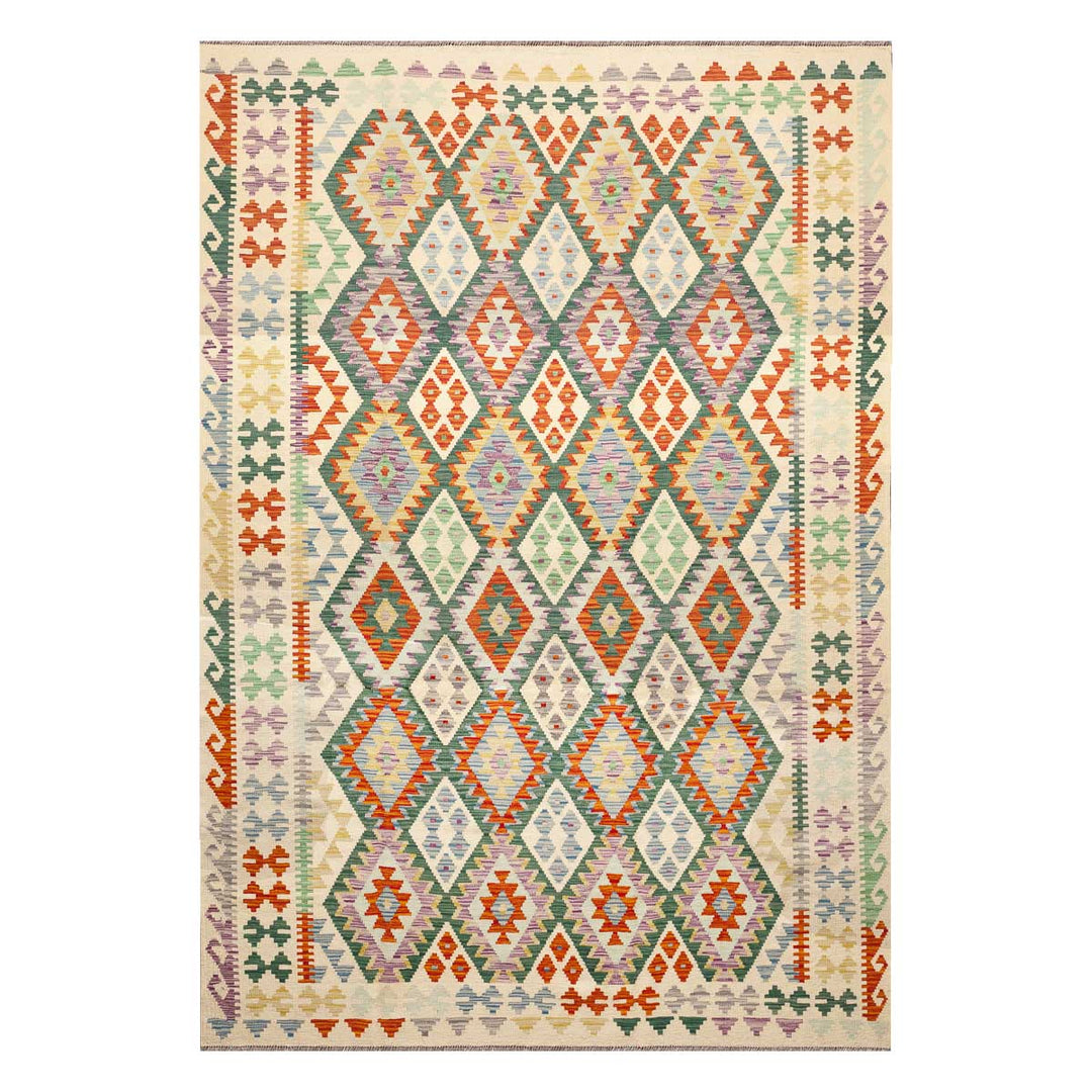 שטיח קילים אפגני 00 צבעוני 300*208