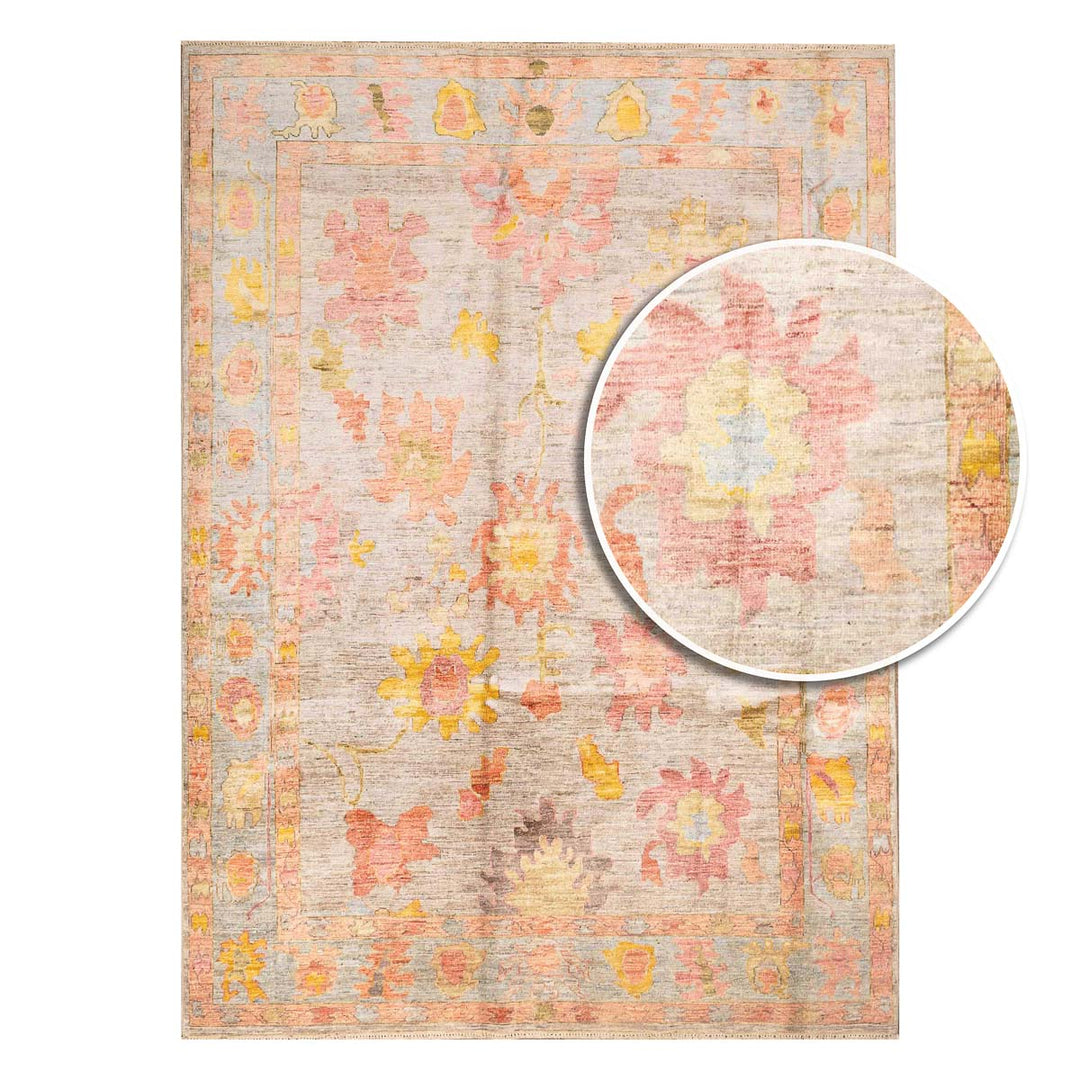 שטיח אושק 00 פסטל 239*174 | Oushak