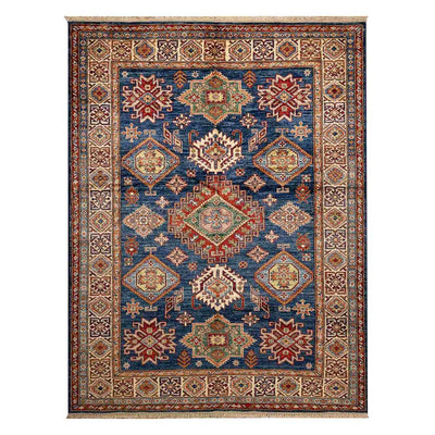 שטיח סופר קזאק 00 כחול 198*150 | Super Kazak