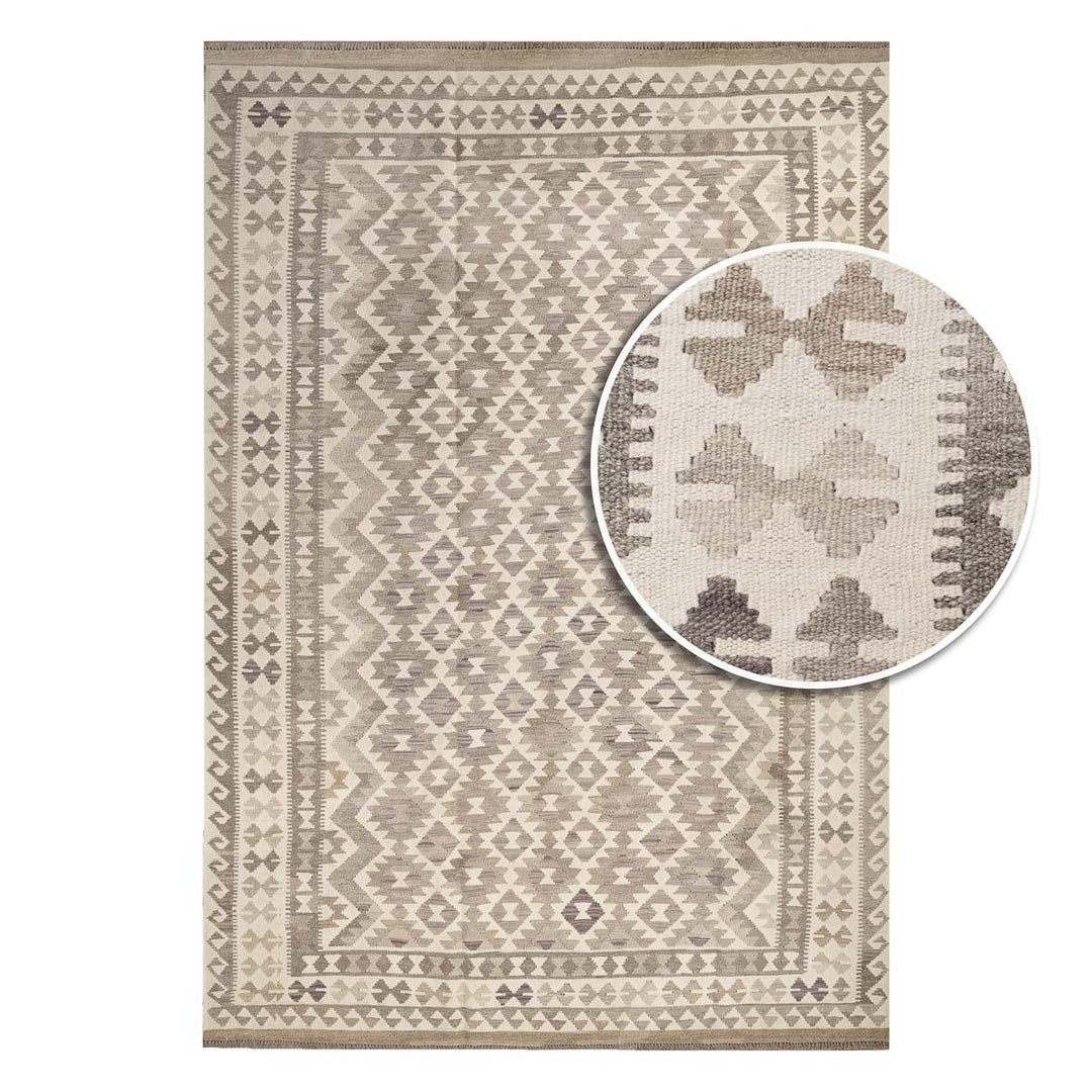 שטיח קילים ענתיק וואש 00 אפור 296*204