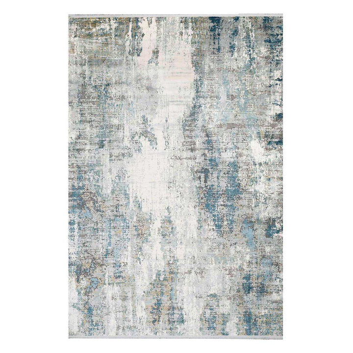 שטיח נול פרמיום 10 אפור/טורקיז | Nool Premium