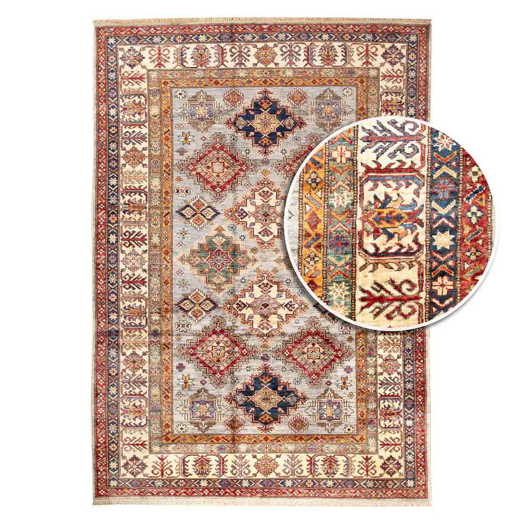 שטיח סופר קזאק 00 צבעוני 240*169| Super Kazak