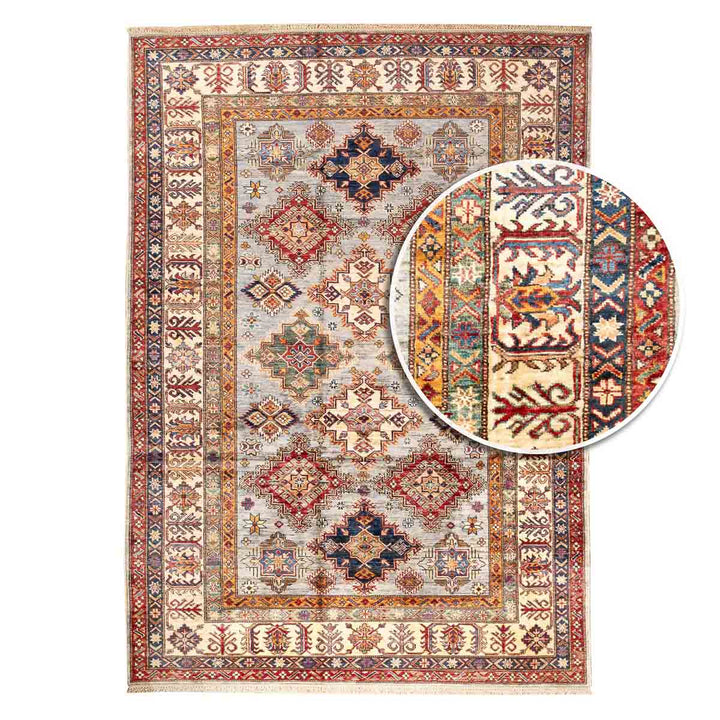 שטיח סופר קזאק 00 צבעוני 240*169| Super Kazak