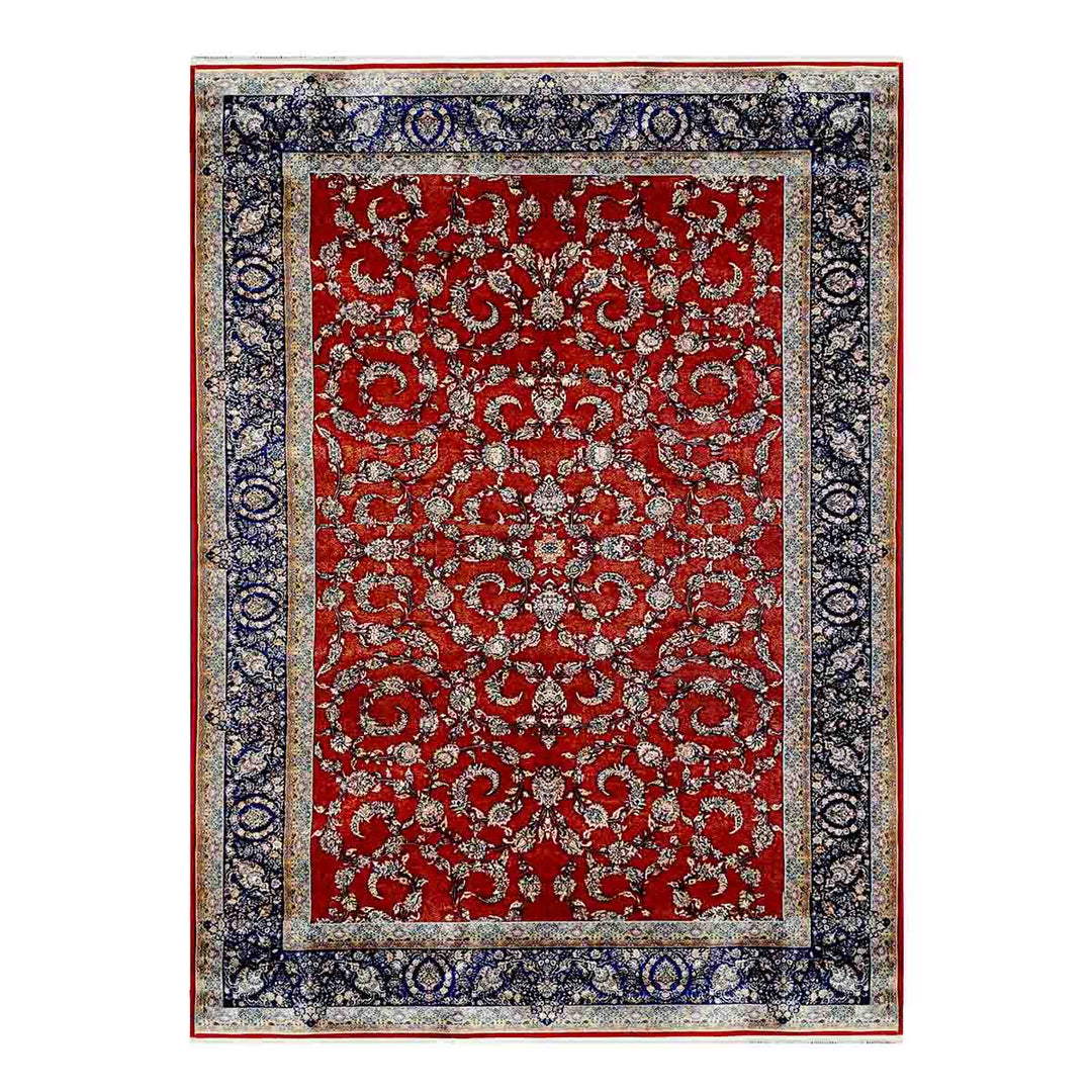 שטיח קום משי 10 אדום | QOM