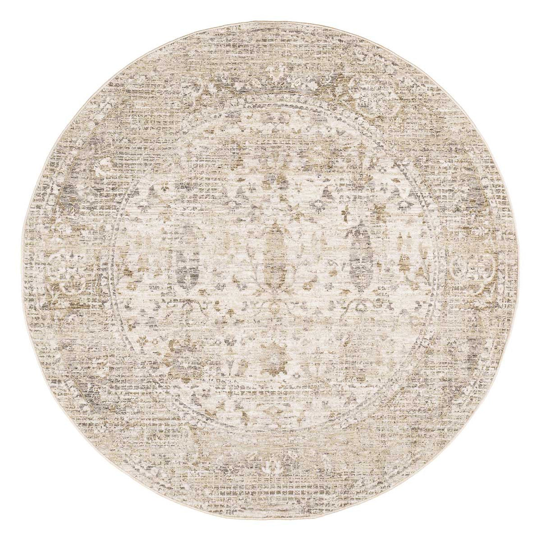 שטיח הריטאז' 07 אפור עגול | Heritage