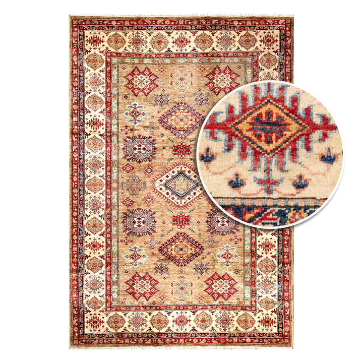 שטיח סופר קזאק 00 צבעוני 298*202 | Super Kazak