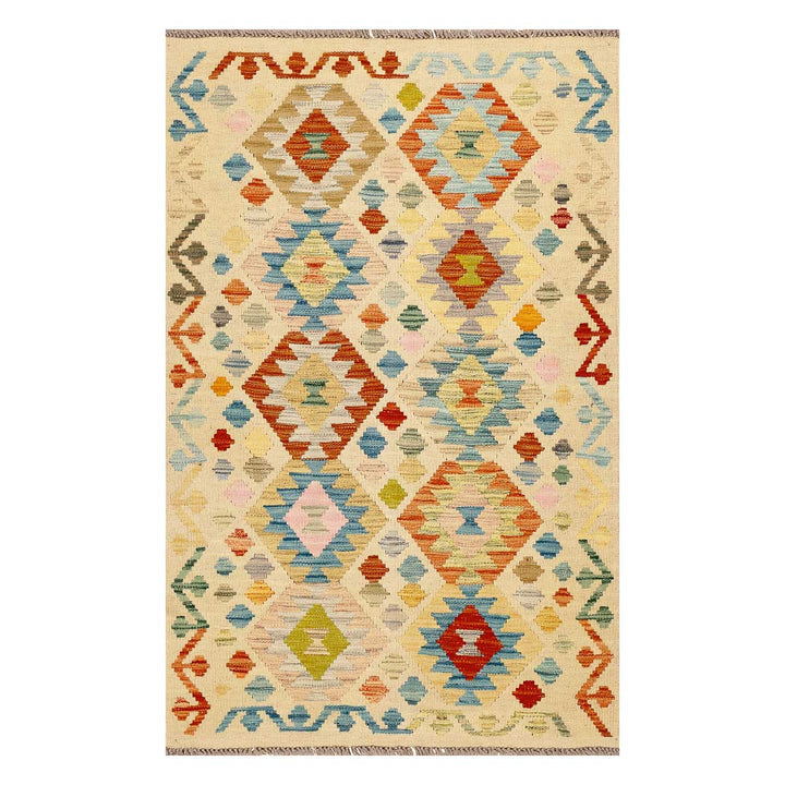 שטיח קילים אפגני 00 צבעוני 152*100