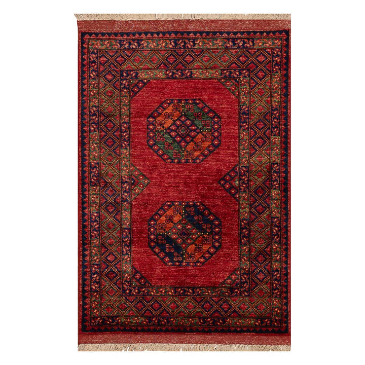 שטיח אפגני ארזרי 00  אדום  00 150*105 | Afghani Erzarie