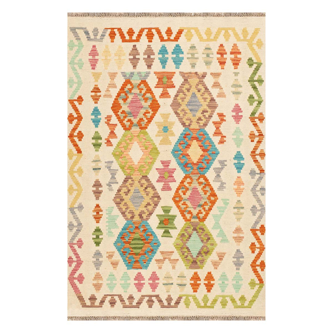 שטיח קילים אפגני 00 צבעוני 150*102