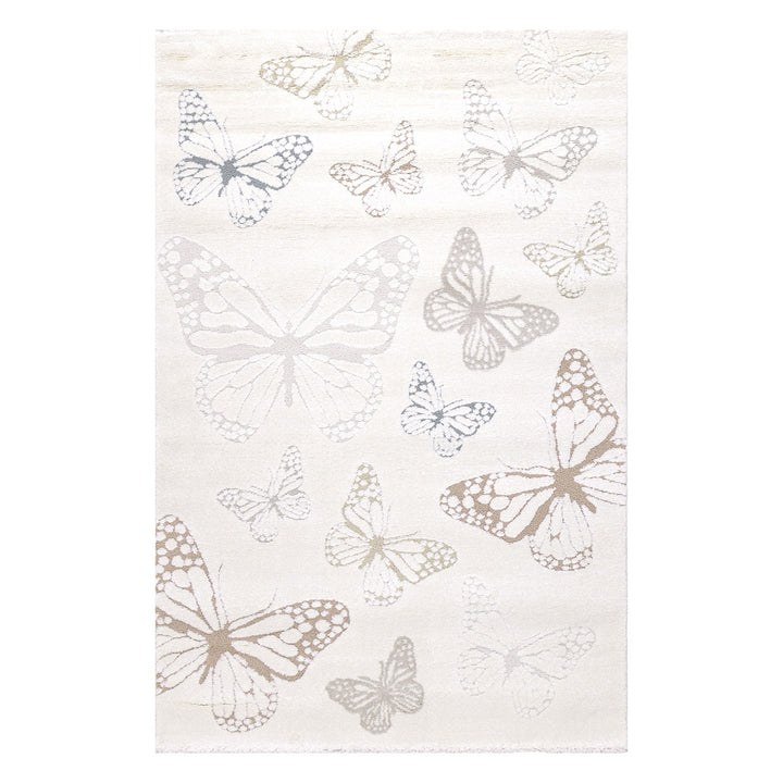 שטיח פרפר 01 קרם