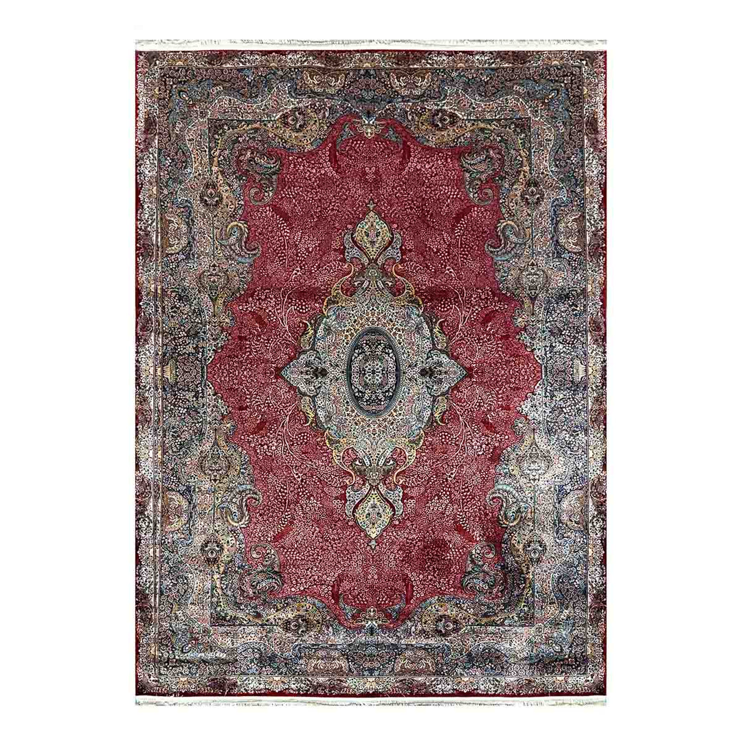 שטיח קום משי 04 אדום | QOM