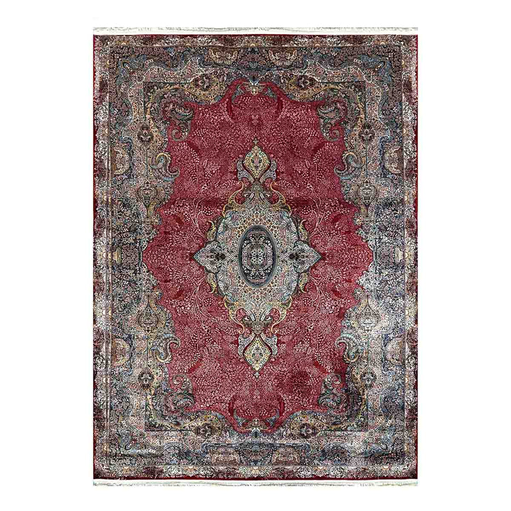 שטיח קום משי 04 אדום | QOM