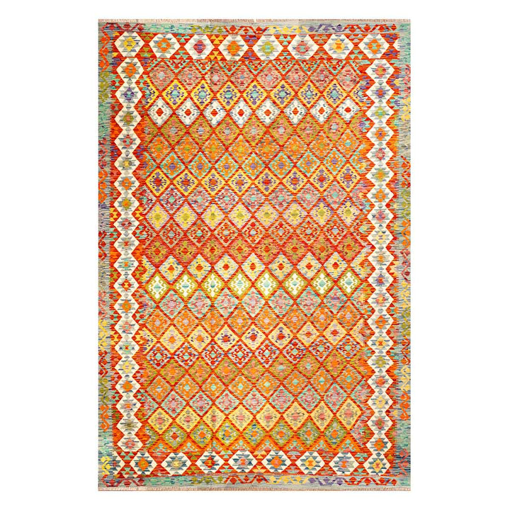 שטיח קילים אפגני 00 צבעוני 305*210