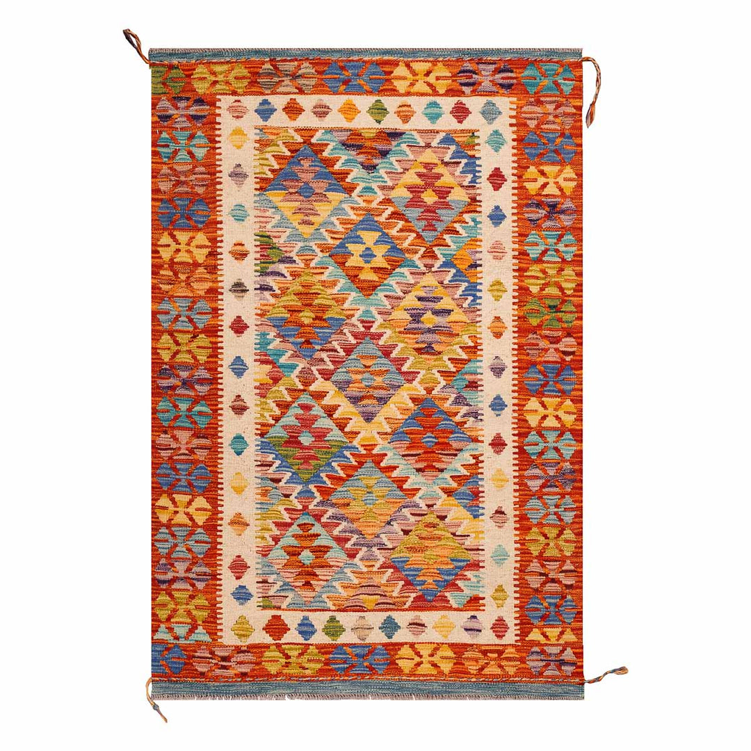 שטיח קילים אפגני 00 צבעוני 150*101