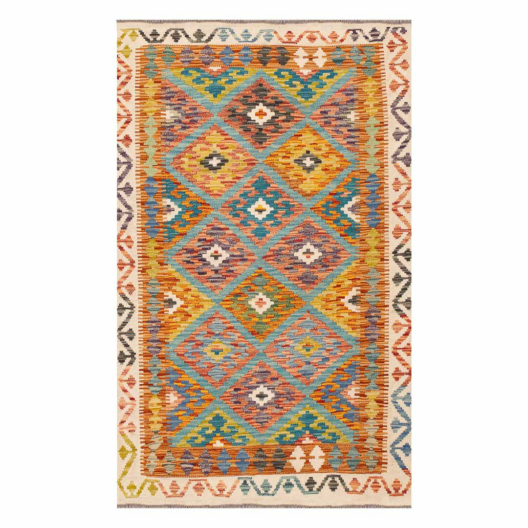 שטיח קילים אפגני 00 צבעוני 154*99