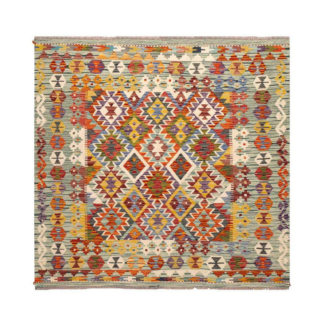 שטיח קילים אפגני 00 צבעוני 155*146