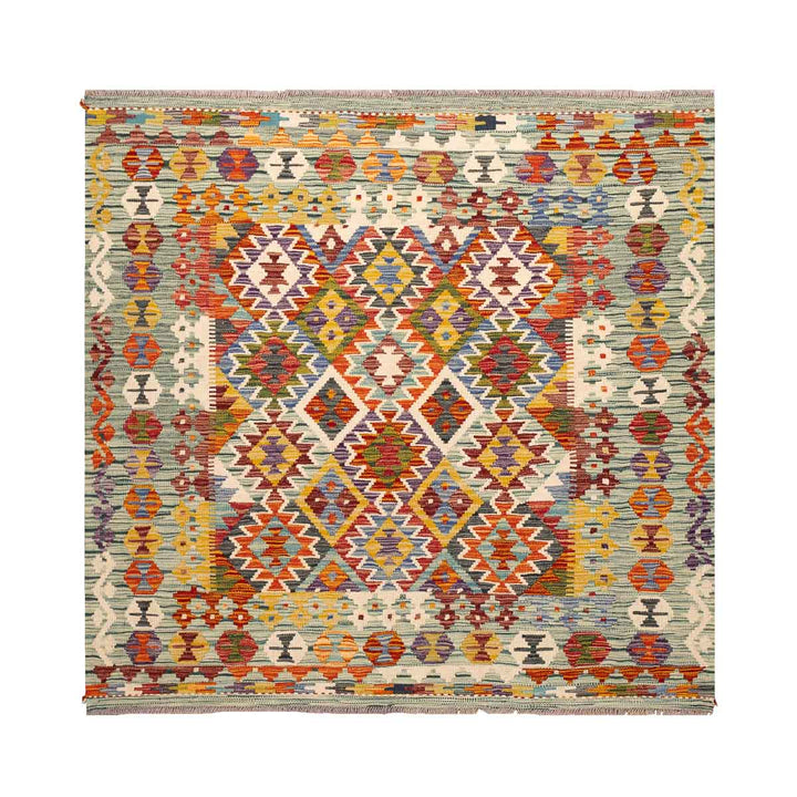 שטיח קילים אפגני 00 צבעוני 155*146